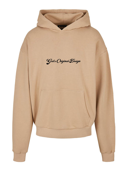 BLACK & BEIGE HOODIE