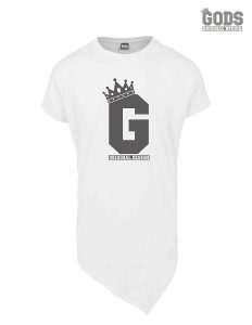 long tee white front G