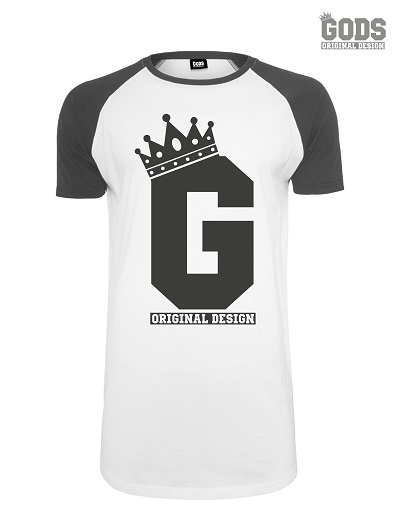 Contrast tee_White_Gdesign_front
