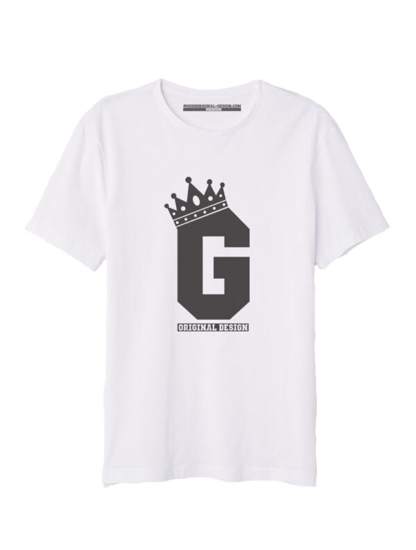 Superior Tee G-Crown white big front