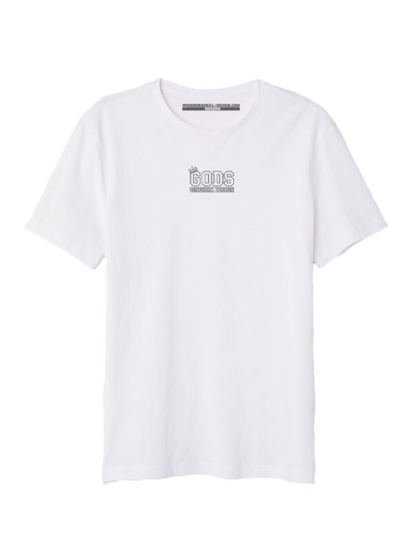 Superior Tee Outline white small front