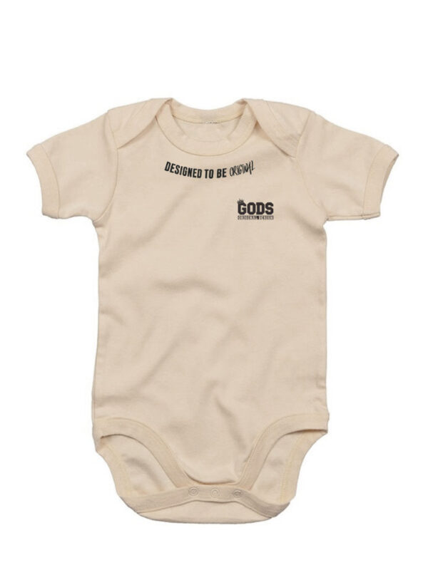 Finest baby Romper Sand front