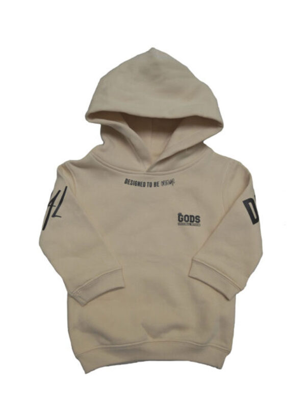 Finest baby hoodie sand front