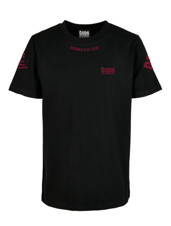 Kids Tee Finest black_red front